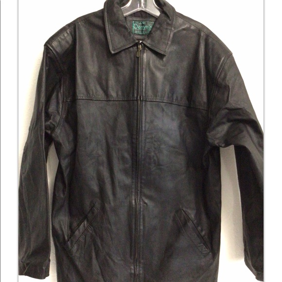 Men’s Leather jacket Sz XL creaciones Dany - Picture 4 of 13
